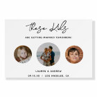 Modern Funny Photo Rehearsal Dinner Welcome Sign