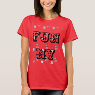 MODERN FUNNY Women's BLACK SAND-Shirt T-Shirt