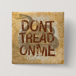 Modern Gadsden Dont Tread On Me Buttons