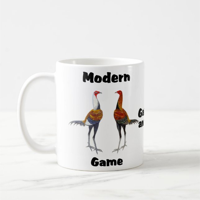 Modern Game Fowl Mug (Left)