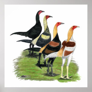 Modern Game Quartet Poster