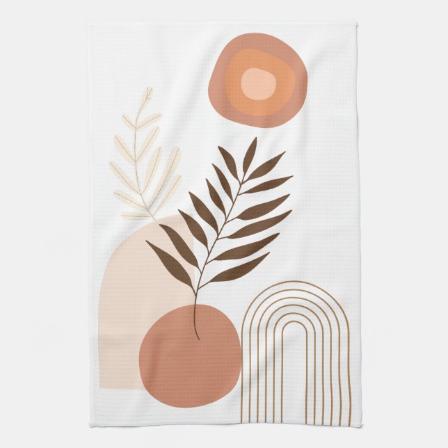 Modern Garden Kitchen Towel (Vertical)
