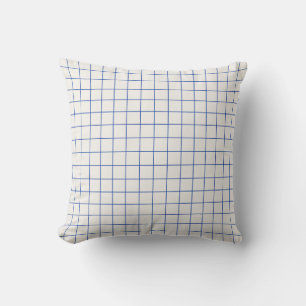 Modern geometric abstract pattern design with simp throw pillow