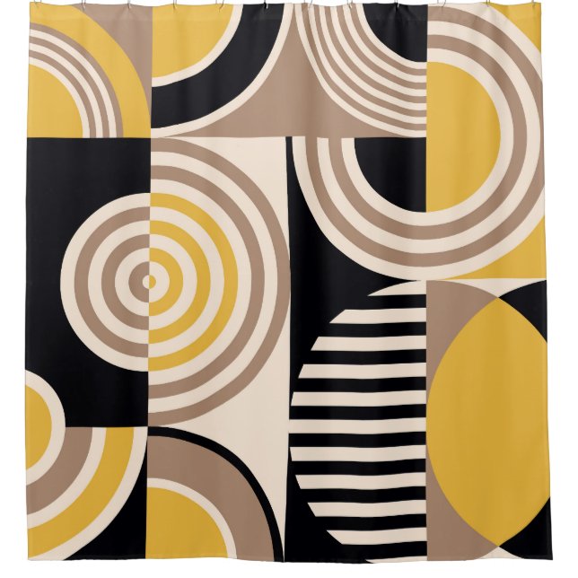 Modern geometric, abstract vintage pattern (Front)