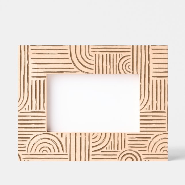 Modern Geometric All Over Pattern Etched Frames (Front)