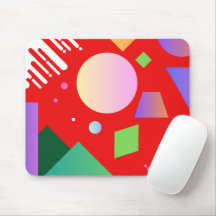 Modern geometric background in gradient colours Re