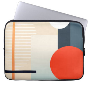 Modern geometric background Laptop Sleeve