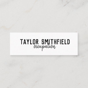 modern geometric business card