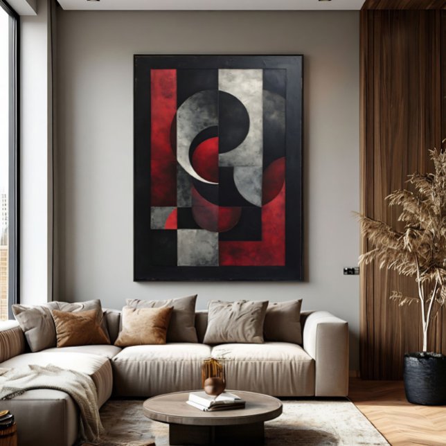 Modern Geometric Chaos Poster (Creator Uploaded)