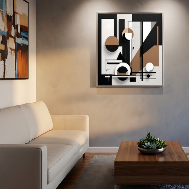 Modern Geometric Composition Poster (Creator Uploaded)