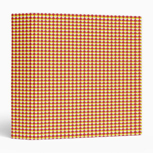 Modern Geometric Corporate Pattern Binder