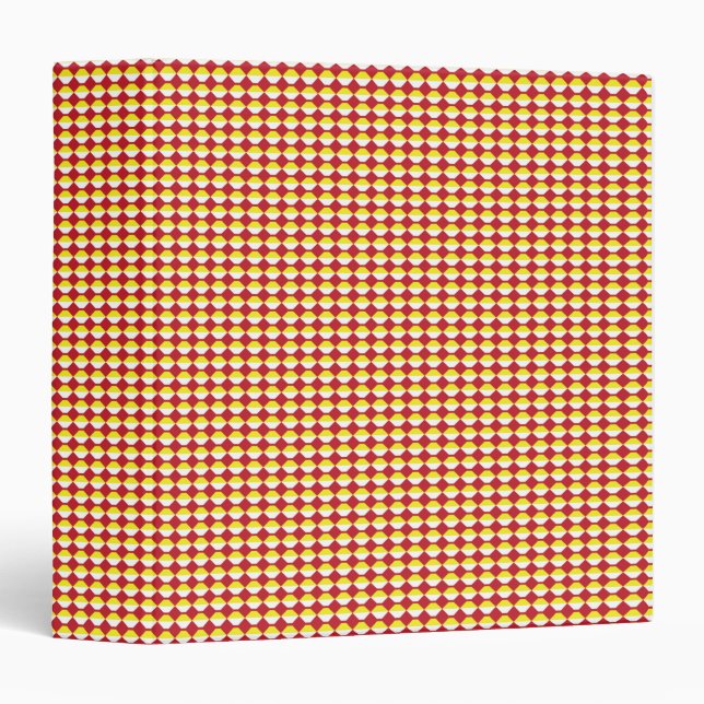 Modern Geometric Corporate Pattern Binder (Front/Spine)