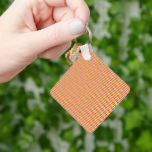 Modern Geometric Corporate Pattern Keychain