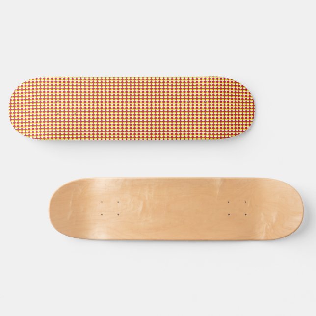 Modern Geometric Corporate Pattern Skateboard (Horz)