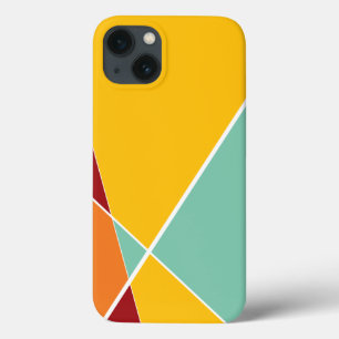 Modern Geometric Criss Cross Lines Tropical Case