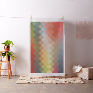 Modern Geometric Diamond Pattern #16 Fabric