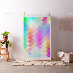 Modern Geometric Diamond Pattern #4 Fabric