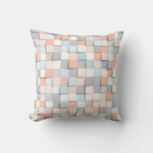 Modern Geometric Grid Mosaic Design
