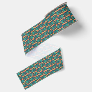 Modern Geometric Grosgrain Ribbon