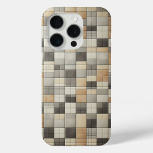 Modern Geometric Mosaic Tiles Case - Multi-sized 