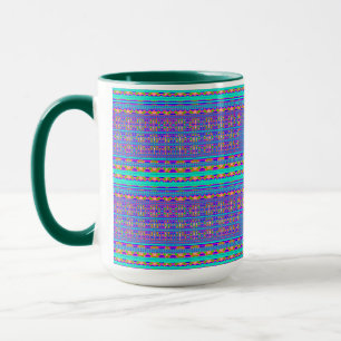 Modern Geometric Pastel Vintage Mug