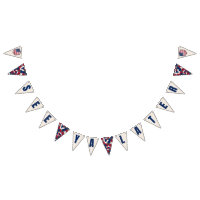 Modern Geometric Patriotic Military Going Away