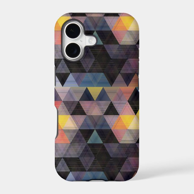 modern geometric patter - iPhone (Back)