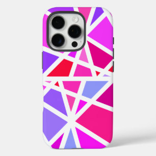 Modern Geometric Pattern Design iPhone 16 Pro Case