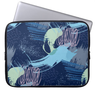 Modern Geometric Pattern Laptop Sleeve