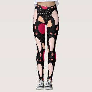 Modern geometric pattern. leggings
