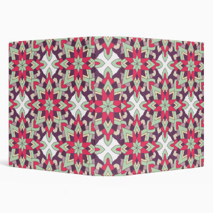Modern Geometric Pattern – Minimal Color Binder