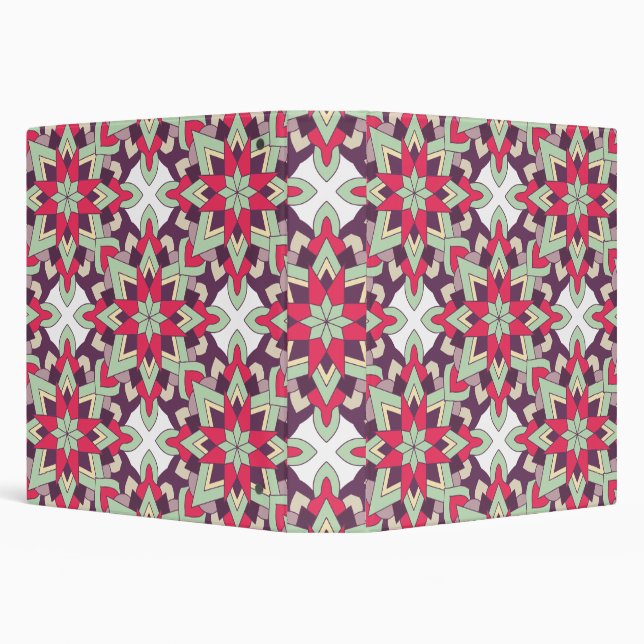 Modern Geometric Pattern – Minimal Color  Binder (Background)