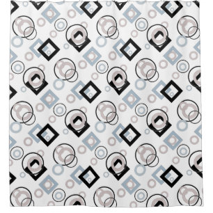 Modern geometric pattern multicolored