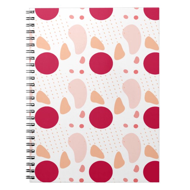 Modern geometric pattern. notebook (Front)
