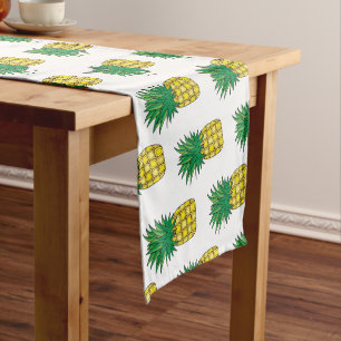 Modern Geometric Pineapple Pattern Short Table Runner