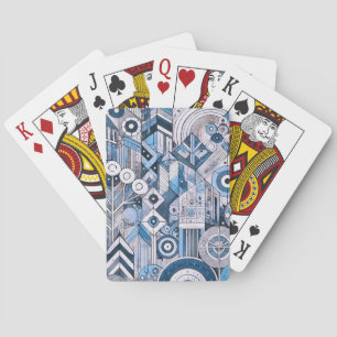 Modern Geometric Playing Cards