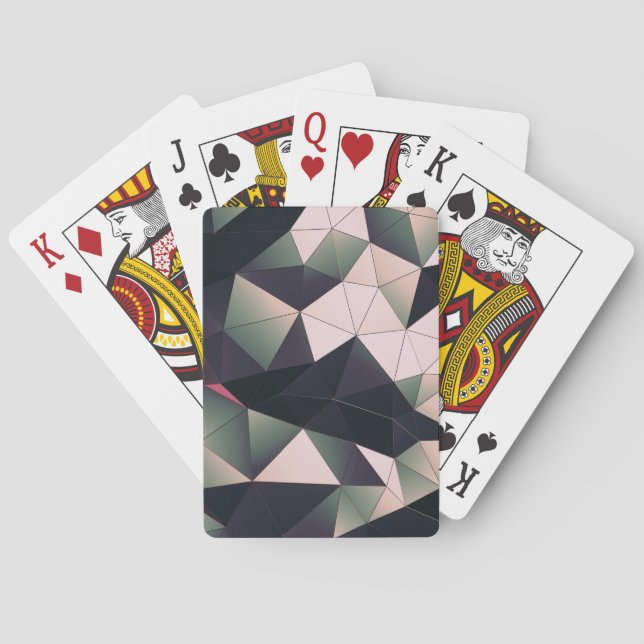 Modern Geometric Playing Cards (Back)