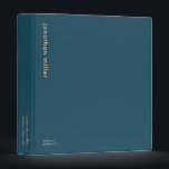 Modern Geometric School Planner Binder<br><div class="desc">Stay organized with this modern geometric school planner binder. The front features a teal banner on the left with the school planner or customizable text in the lower right corner, and a linear geometric design in muted colours of terracotta, teal blue, and natural soft beige covering the remaining two-thirds of...</div>