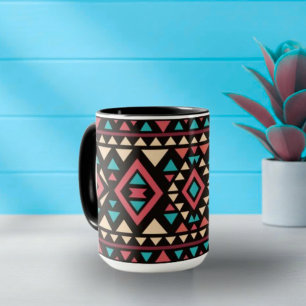 Modern Geometric Southwest Style  Mug