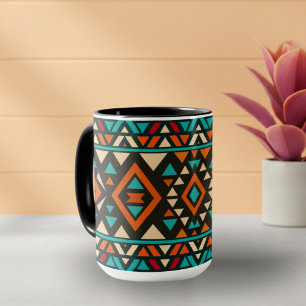 Modern Geometric Southwest Style  Mug