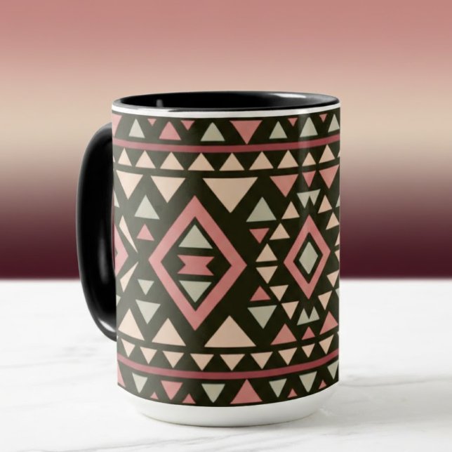 Modern Geometric Southwest Style  Mug (Creator Uploaded)