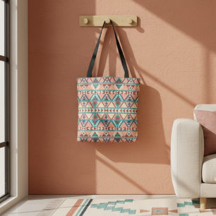Modern Geometric Southwest Style  Tote Bag