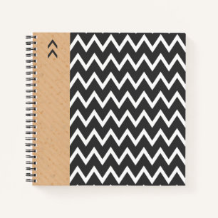 Modern Geometric Style Spiral Notebook
