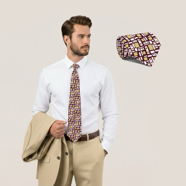 Modern geometric tie (Creator Uploaded)
