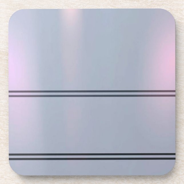 Modern Geometric Tile Pattern Design Coaster (Front)