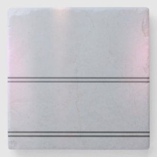 Modern Geometric Tile Pattern Design Stone Coaster