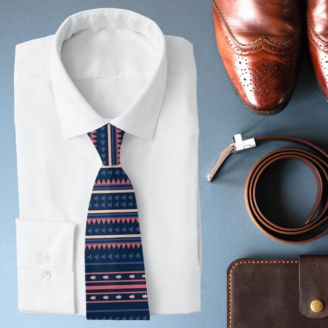 Modern Geometric Tribal Pattern Tie (Creator Uploaded)