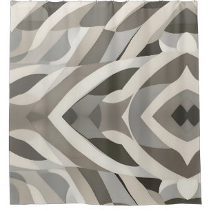 Modern Geometric Wave Patterned