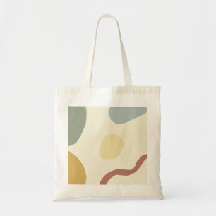Modern Geometrical simple pastel colours Tote Bag