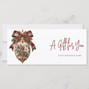 Modern Gift Certificate